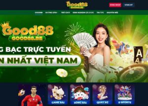 Trang chủ Good88 trong lần đầu trải nghiệm – giao diện sạch sẽ, hiện đại và bố cục thân thiện với người dùng mới